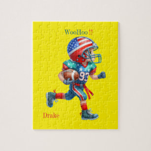 Aangepast football legpuzzel