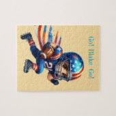 Aangepast football legpuzzel (Horizontaal)