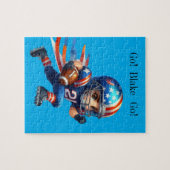 Aangepast football legpuzzel (Horizontaal)