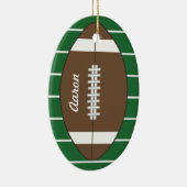 Aangepast Football Ornament (Rechts)