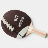 Aangepast Football Tafeltennisbatje (Zijkant)