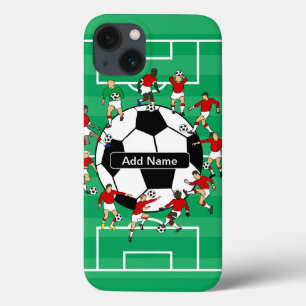 Aangepast football Voetbal iPhone 13 Hoesje