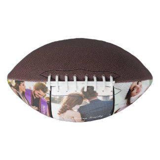 Aangepast Football voor drie fotocollage