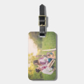 Aangepast, Foto, Bagagelabel. Bagagelabel (Voorkant verticaal)