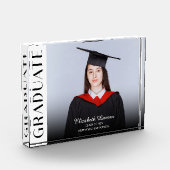 Aangepast foto Modern Elegant Senior Afstuderen De (Links)