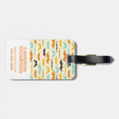 Aangepast foto-onderdeelpatroon 3 bagagelabel (Achterkant horizontaal)