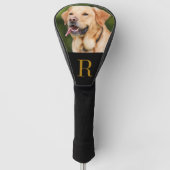 Aangepast foto-reeks - Gepersonaliseerd monogram Golfheadcover (Voorkant)