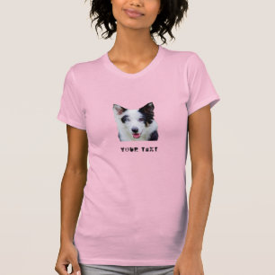 Aangepast foto-Shirt van Pet - Voeg uw foto en naa T-shirt