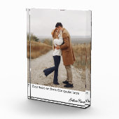 Aangepast fotoblok voor Valentijnsdag- en verjaard (Rechts)