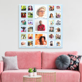 Aangepast fotocollage canvas afdruk (Insitu (Woonkamer))