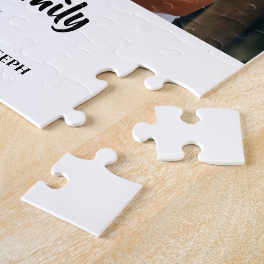 Aangepast fotocollage voor 3-reeks legpuzzel (Zijkant)