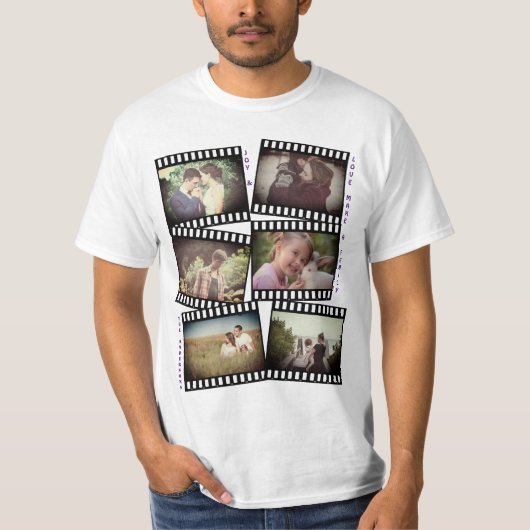 aangepast  fotofilmmontage t-shirt (Voorkant)