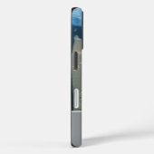 Aangepast fotogeprogrammeerd Initiaal Modern Gray  Case-Mate iPhone Case (Achterkant / Rechts)