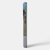 Aangepast fotogeprogrammeerd Initiaal Modern Gray  Case-Mate iPhone Case (Achterkant / Links)