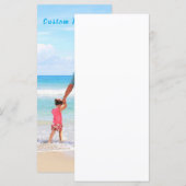 Aangepast fotomenu met aangepaste tekst menu (Voorkant / Achterkant)