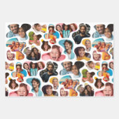 Aangepast fotomodern inpakpapier vel (Voorkant 3)