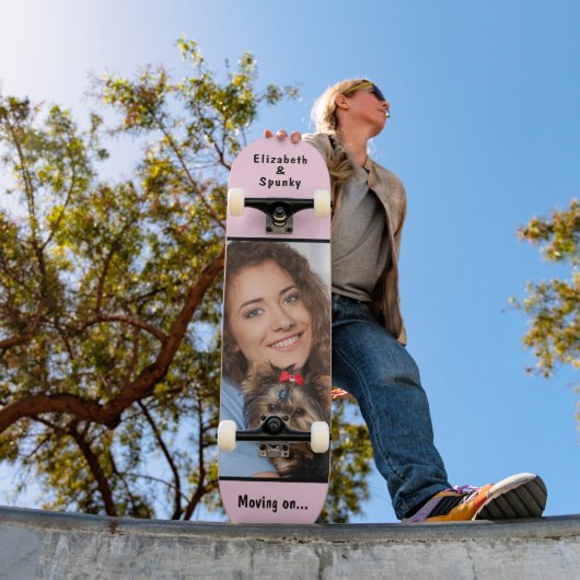 Aangepast fotoMonogram aanpassen Skateboard (Buiten 1)