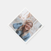 Aangepast fotopapier servet (Hoek)