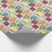 Aangepast fotopapier voor afstuderen-cadeauverpakk cadeaupapier (Hoek)