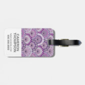 Aangepast fotopatroon bagagelabel (Achterkant horizontaal)