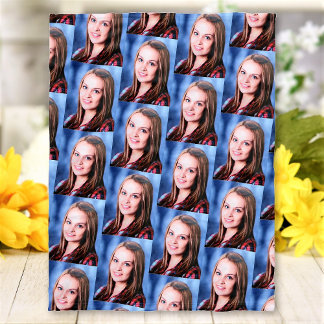 Aangepast fotopatroon collage op maat fleece deken