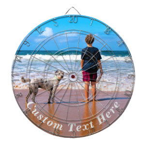 Aangepast fototekentart-bord - Uw zomerontwerp Dartbord