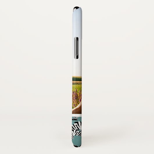 Aangepast fotozebrapatroon Case-Mate iPhone case (Achterkant / rechts)