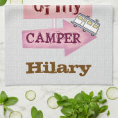Aangepast Funny RVing Trailer Camp Kitchen Towels Theedoek (Gevouwen)