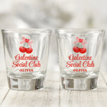 Aangepast Galentine's feest cadeautje, Shotglas