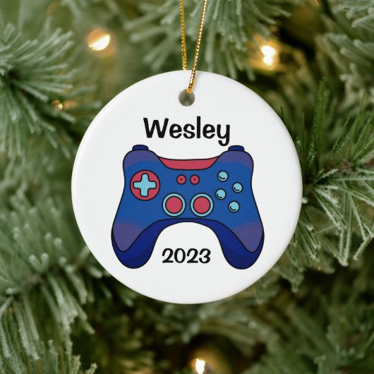 Aangepast gamer-Ornament Keramisch Ornament (Boom)