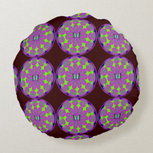 Aangepast geborsteld polyester Ronde Sierkussen (1 Rond Kussen