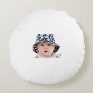 Aangepast geborsteld polyester Ronde Sierkussen (1 Rond Kussen