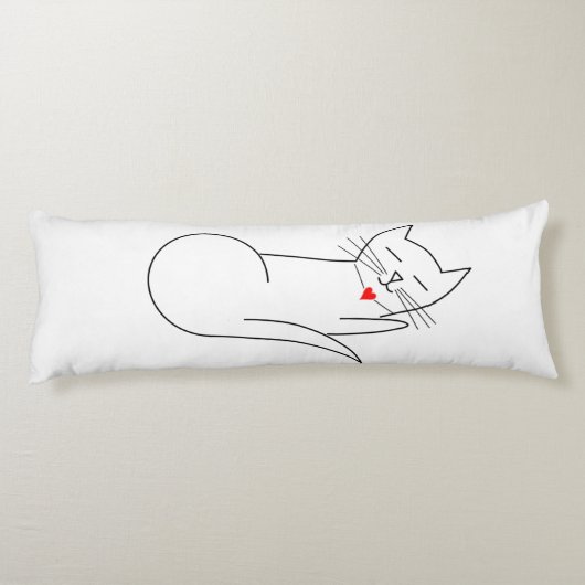 Aangepast geborsteld polyesterhoofdpijp ( 20 x 54 lichaamskussen (Achterkant)