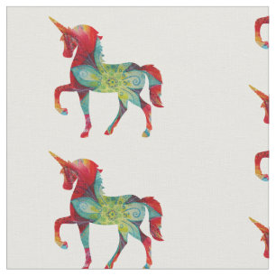 Aangepast gecomprimeerd katoenweefsel Unicorn Stof