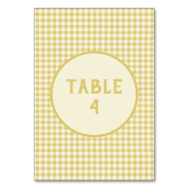 Aangepast  Geel Checkerboard Patroon Kaart