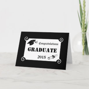 Aangepast gefeliciteerd Afstuderen Wenskaart 2015 Kaart
