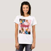 Aangepast gefilterde liefdesfoto x4 t-shirt (Voorkant volledig)