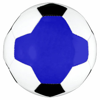 Aangepast gekleurd dus blauw voetbal