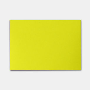 Aangepast gekleurd hooglicht geel post-it® notes