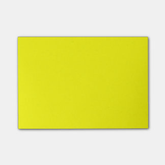 Aangepast gekleurd hooglicht geel post-it® notes