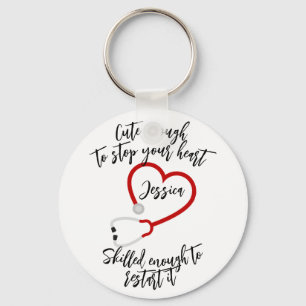 Aangepast geluid en geschoold personeel in de gezo sleutelhanger