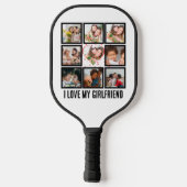 Aangepast geluid Ik hou van mijn vriendin 9 Fotoco Pickleball Paddle (Achterkant)