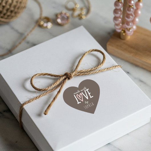 Aangepast gemaakt met Love Heart Shape Hart Sticker