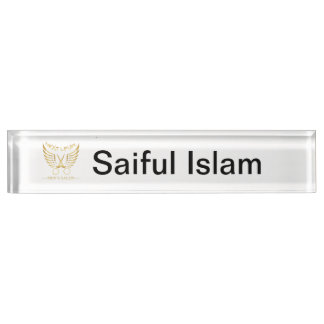 Aangepast gemaakt naambordje