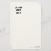 Aangepast gepersonaliseerd logo briefpapier (Voorkant / Achterkant)