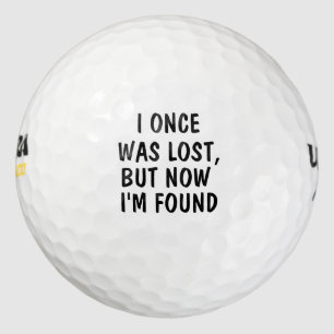 Aangepast gepersonaliseerd schrijver dat ik ooit b golfballen