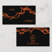 Aangepast gepersonaliseerd visitekaartje (Voorkant / Achterkant)