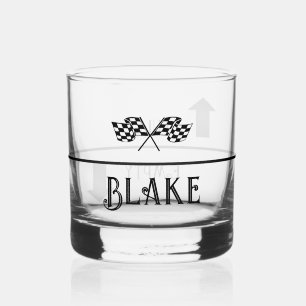 Aangepast gepersonaliseerd whiskyglas whisky glas