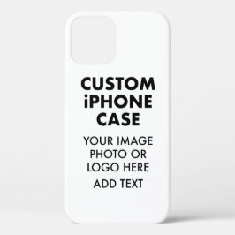 Aangepast gepersonaliseerde iPHONE 12 BARELY THERE iPhone 12 Hoesje