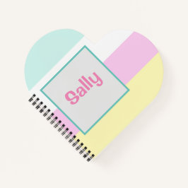 Aangepast gestreept naar school notitieboek